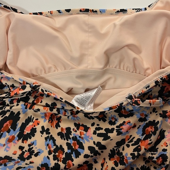 Sanctuary | NWOT Social Standards Floral Print Swimsuit Sz L - Picture 9 of 11